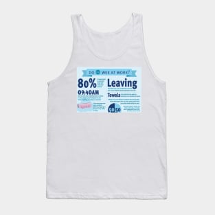 Wee at Work Infographic Tank Top